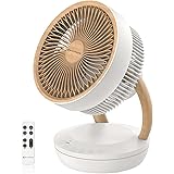 【新登場】MYCARBON サーキュレーター 静音 DCモーター 扇風機 20畳 パワフル送風 省エネ 上下左右首振り 8段階風量 リモコン付き タイマー機能 小型 空気循環 部屋干し 衣類乾燥