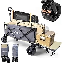 キャリーワゴン 小型 容量65L-90L 耐荷重100kg 長物対応 後部展開可 Amazon | Raynesys キャリーワゴン 小型 容量65L-90L 耐荷重