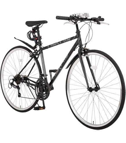 BIANCHI クロスバイク C-SPORT2 DISC サイズ43 黒 Bianchi C-Sports 2 クロスバイク 黒色 アルミ