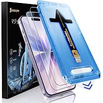 Amazon | 【光沢】MAGIC JOHN 対応 iPhone 17 ガラスフィルム 2枚