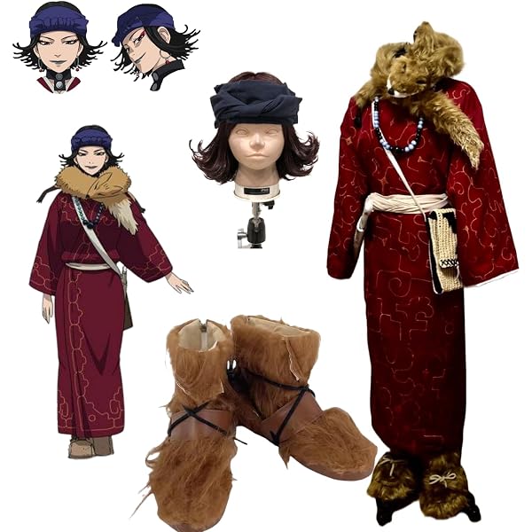 Amazon.co.jp: [コミコビビ] ゴールデンカムイ インカラマッ コスプレ