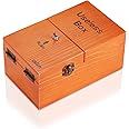 (Brown) - Useless Box Turns Itself Off In Box Alone Machine Fully Assembled in Box (brown)