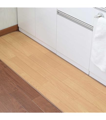 Amazon | 日本製 ホットキッチンマット 幅180cmタイプ ナチュラル