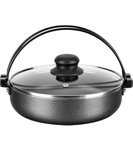 MFG (エムエフジー) すき焼き万能鍋 26cm ラジエントヒーター 楽天市場】Newタイプ新登場！すきやき鍋(26cm)強化ガラス蓋付