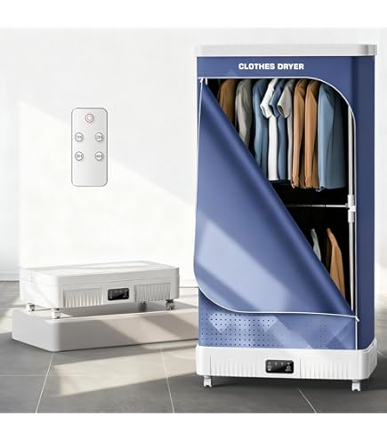 Amazon | KASYDoFF折り畳み衣類乾燥機 1500W-3層ブラケット小型乾燥機
