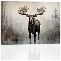 ヘラジカアート(moose、大きい、正方形) ヘラジカアート(moose、大きい、正方形) 安食昌義 / Masayoshi