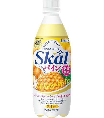 Amazon.co.jp: 南日本酪農 デーリィ スコール パイン 500ml×24本入 PET