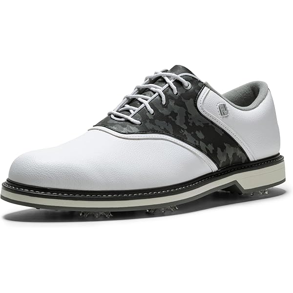 Amazon | FootJoy メンズ FJ オリジナル ゴルフシューズ, ホワイト