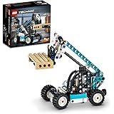 LEGO Technic Telehandler 42133 Model Building Kit; 2-in-1 Toy Designed for Kids Who Love Truck Toys; Rebuilds into a Tow Truc