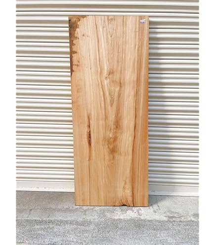 Amazon.co.jp: 無垢 棚板 テーブル 皮付 机 天板 板 一枚板 国産 桧 檜