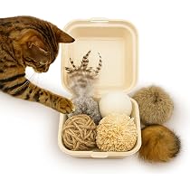 Amazon | HOLYCAT 猫 おもちゃ ボール 6種セット 猫のおもちゃ 人気