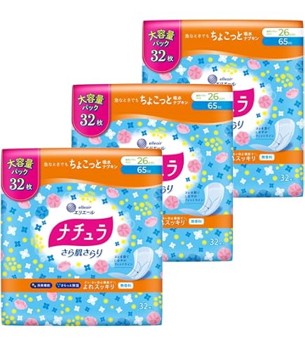 Amazon | ナチュラ さら肌さらり 超吸収さらさら 吸水パッド ロング