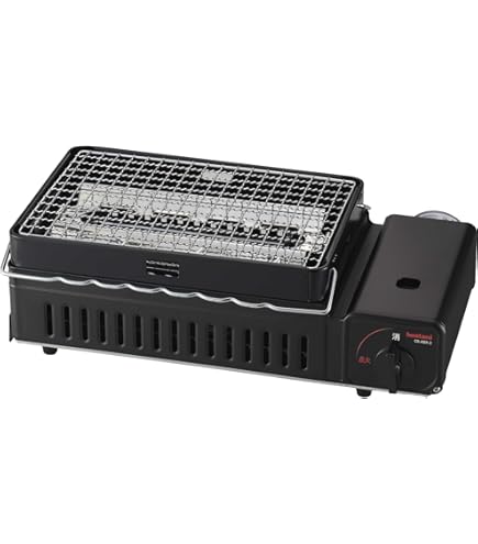 Amazon | サンタ 卓上ガスロースター小虎圧電点火方式 BT-4RLPガス