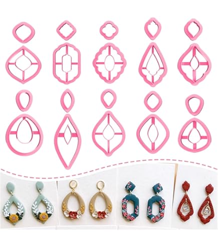 Amazon | TAINSKY ポリマークレイカッター、ポリマークレイジュエリー