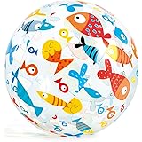 INTEX(インテックス) ビーチボール ラブリープリントボール　51cm フィッシュ 対象年齢：3歳から swm-pt-59040fs
