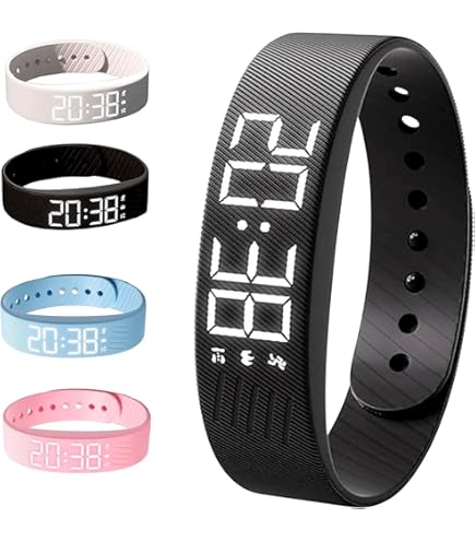 TechTools Vibrating Alarm Clock - Shake N Wake - Silent Alarm Wristband  Watch