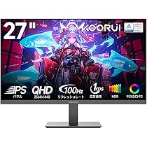 ピ*ಣ様 【美品】KOORUI モニター 27インチ100Hz非光沢E2711F Amazon.co.jp: KOORUI モニター 27インチ pcモニター 100Hz フル