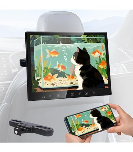 Amazon.co.jp: SAKUKA 【2025新登場】 ヘッドレストモニター Android