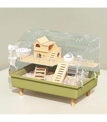 ハムスター飼育セット　グラスハーモニー450plus 　ガラス製クリアゲージ Amazon | ジェックス Harmony グラスハーモニー450プラス ガラス