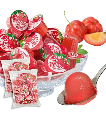 Amazon.co.jp: ニチレイフーズ 冷凍 アセロラ ゼリー 60g×40個 : 食品