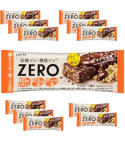 ロッテ ゼロ プロテインチョコバー12本砂糖不使用
