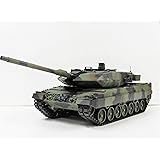 ☆7.0 ver☆ 1/16 戦車ラジコン ドイツ主力戦車 レオパルト2 A6☆ヘンロン 1/16 3889-1 German Leopard 2 A6 ☆赤外線ユニット・BB弾発射・サウンド・発煙仕様 2.4GHz