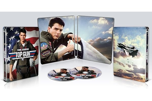 トップガン 40th アニバーサリー　スチールブック仕様　４Ｋ ＵＨＤ ＋ ブルーレイ セット [Blu-ray]