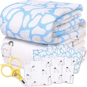 [ベベ・トルテュ] ガーゼタオル ガーゼバスタオル ベビーバスタオル 赤ちゃんバスタオル 115x115cm 6重ガーゼ…