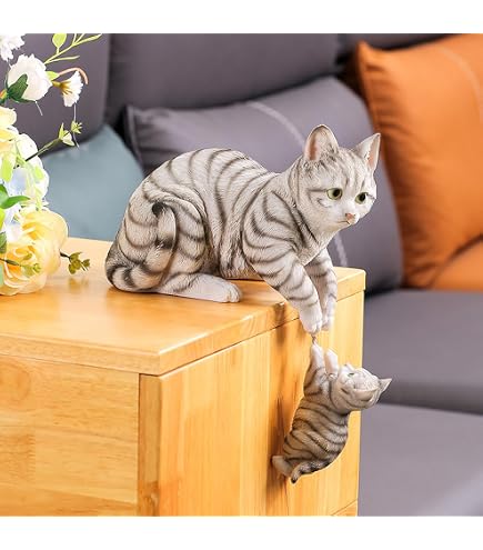 Amazon.co.jp: 猫の置物 香箱座り(こうばこずわり)猫(茶トラ