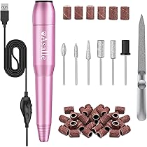 Amazon.co.jp: 電動ネイルマシン USB給電 研磨 爪磨き 電動爪切り 甘皮