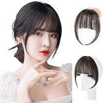 Amazon.co.jp: Sheepyo 前髪ウィッグ 100%人毛 ウィッグ 前髪 うぃっぐ