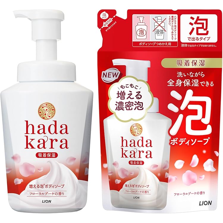 Amazon | hadakara(ハダカラ) ボディソープ 泡タイプ フローラルブーケ