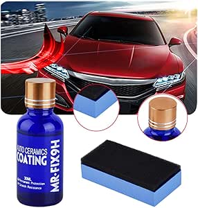Acumste Car Polishセラミック車コーティングキット 傷防止外側careペイントnano Ceramic保護ペイントコーティング カーケアキット 9h硬度30 Ml Ac 10 ワックス 車 バイク Amazon