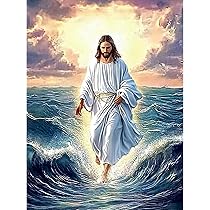 ダイヤモンドビーズ完成品【JESUS】 ダイヤモンドビーズ完成品【JESUS】 Amazon.co.jp: DIYDECORFUN