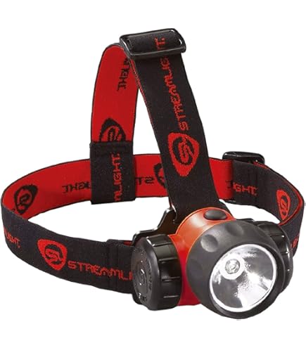 STREAMLIGHT(ストリームライト) ハズロ 1W LEDヘッドランプ（オレンジ） ATEX  61250 Amazon.co.jp: ストリームライト ハズロ 1W LEDヘッドライト 61250