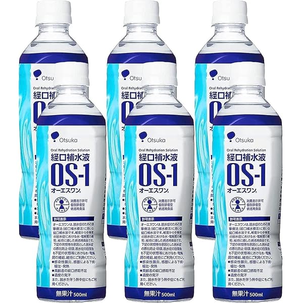 Amazon.co.jp: 経口補水液 OS-1 オーエスワン 500ml × 6本セット (簡易