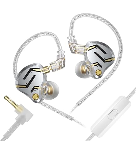 Amazon.co.jp: 最新のKZ ZS6 2DD + 2BAハイブリッドイヤホンHIFI DJ
