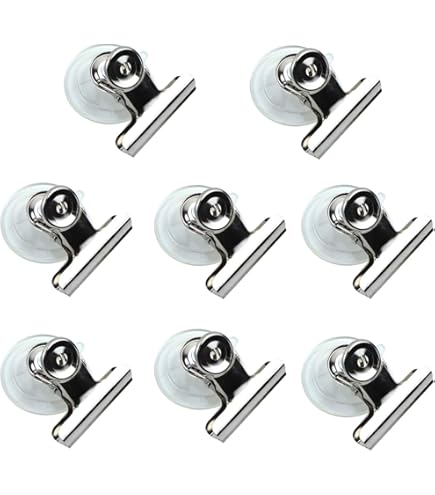 6Pcs Screw Suction Cup Glass Suction Pads 41mm Clear PVC...