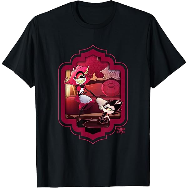 Amazon | Hazbin Hotel エンジェルダスト Tシャツ | Tシャツ