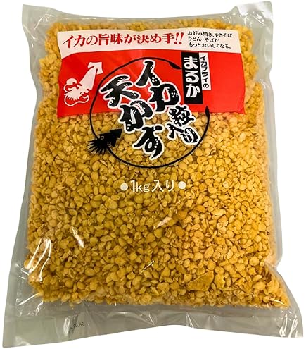 Amazon | まるか食品 いか粒入り天かす 1㎏ | まるか食品 | おつまみ