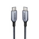 Anker 765 高耐久ナイロン USB-C & USB-C ケーブル (140W 0.9m) USB 2.0 USB PD対応 MacBook Pro/Air iPad Pro/Air 4 Galaxy S21 Pixel LG 対応
