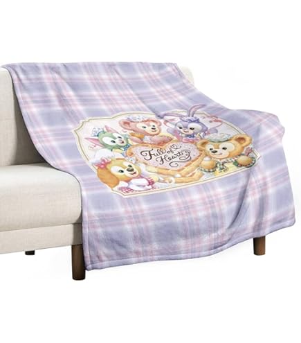 Amazon｜タオルケット 毛布 リーナベル ジェラトーニ ダッフィー