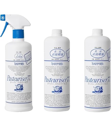 パストリーゼ77 パストリーゼ 本体 詰め替え セット Amazon.co.jp: 【本体+詰替SET】ドーバー パストリーゼ77 《500ml本体1