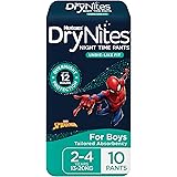 Huggies DryNites Night Time Pants for Boys 2-4 Years (13-20kg) 10 Count