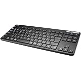 エレコム Bluetooth コンパクト キーボード TK-FBM119KBK/EC 薄型メンブレン式 抗菌 最大3台マルチペアリング対応 iPad/Surface/テンキーレス ブラック