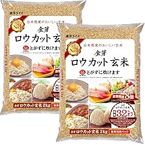 Amazon.co.jp: タニタ食堂の金芽米 無洗米 9kg (4.5kg ×2) 計量カップ