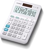 Amazon | カシオ カラフル電卓 パープル 12桁 ミニジャストタイプ MW
