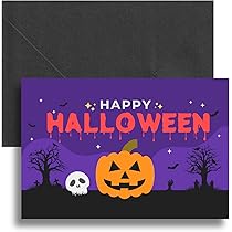 Amazon | Earth Link ハロウィン メッセージカード 封筒付き 3