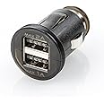 WY USB 2ポート車載充電器 超小型 2台同時充電 USB充電 iPhone 13 12 iPhone全機種 各社Androidスマホ対応シガーソケットカーチャージャー iPad全世代も対応 ハイパワー出力 2A 1A 3A 小型 WY-CAR0