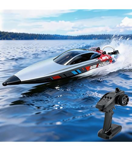 Amazon.co.jp: 超大型高速ラジコンボート（68 km/h +）、ブラシレス
